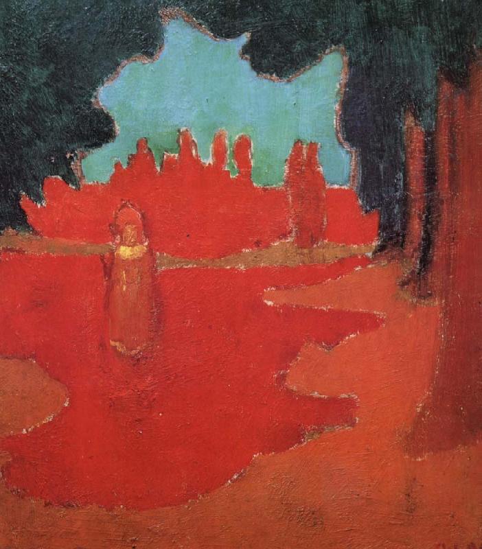 Maurice Denis sunlight on the terrace oil painting image